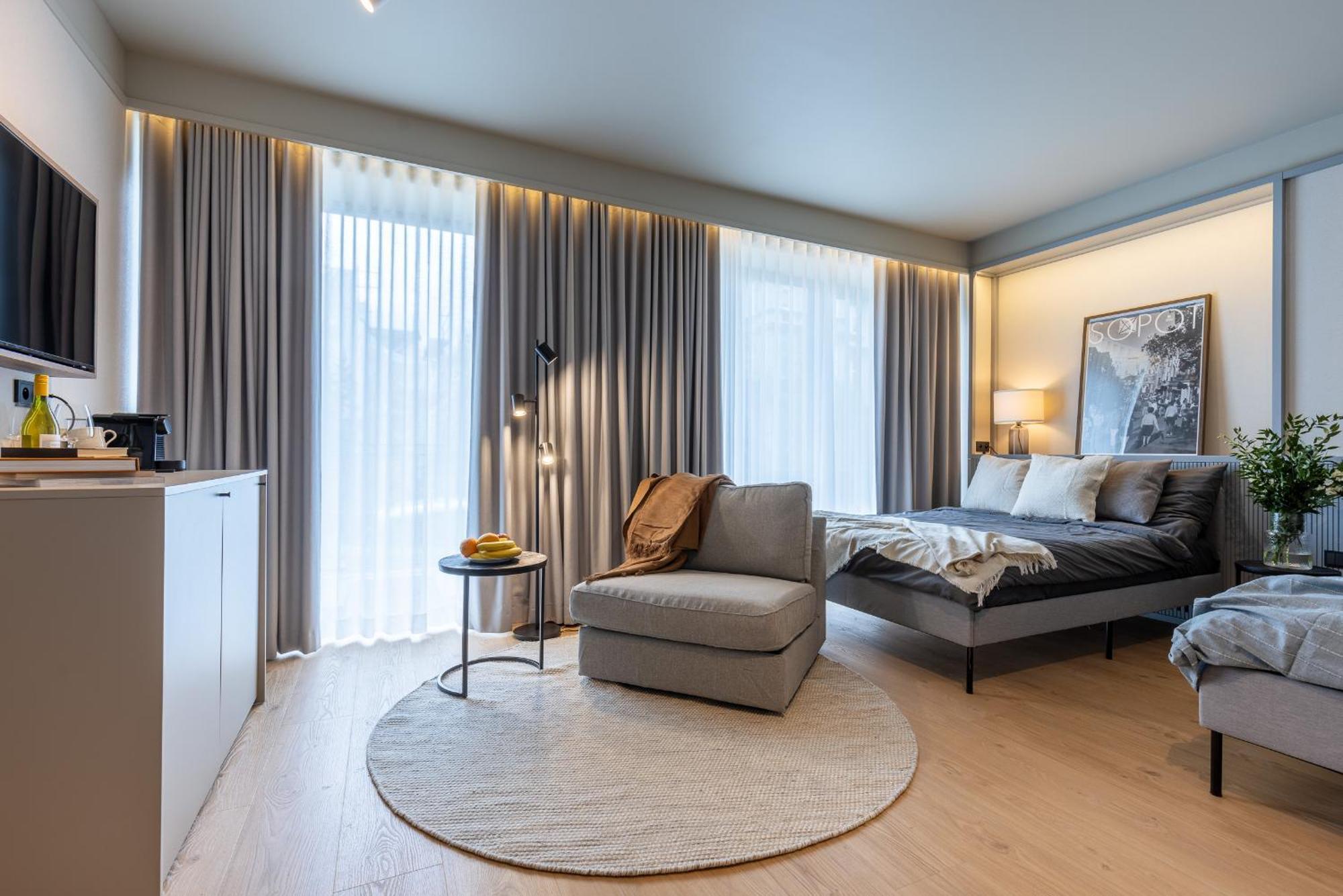 Monciak Elegance - Molo Apartment โซพอต ภายนอก รูปภาพ